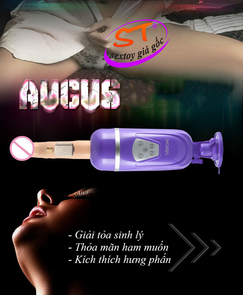 Máy thủ dâm gắn tường cho nữ Augus Molrose - DV008