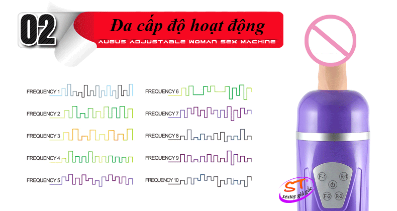 Máy thủ dâm gắn tường cho nữ Augus Molrose - DV008