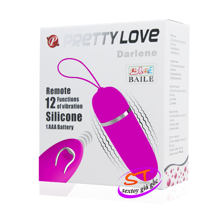 Trứng rung đơn điều khiển từ xa Darlene-Baile - DC15