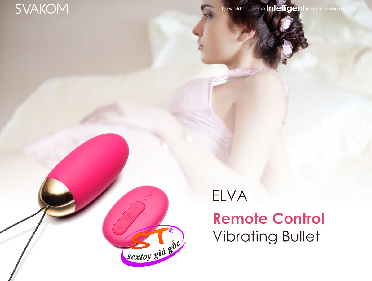Trứng rung đơn cao cấp Elvis Svakom - DC036