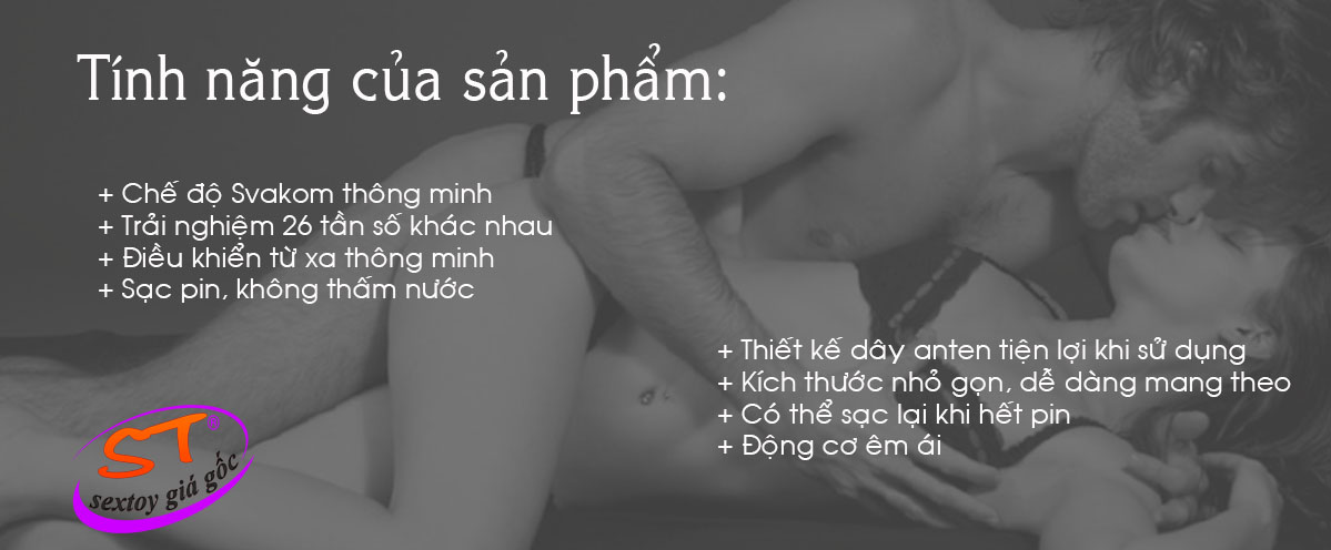 Trứng rung đơn cao cấp Elvis Svakom - DC036