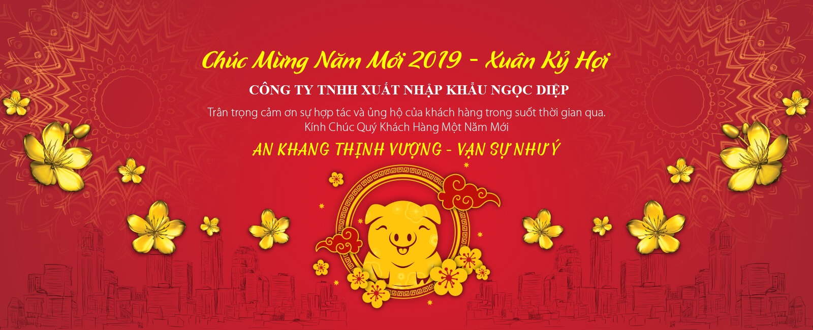 THẢM NGỌC DIỆP - THÔNG BÁO NGHỈ TẾT NGUYÊN ĐÁN 2019