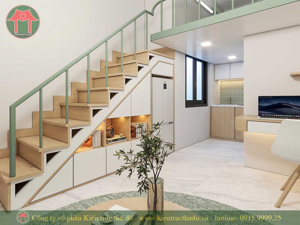 Mẫu thiết kế chung cư mini hiện đại 18