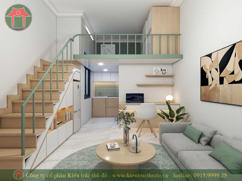 Mẫu thiết kế chung cư mini hiện đại 20