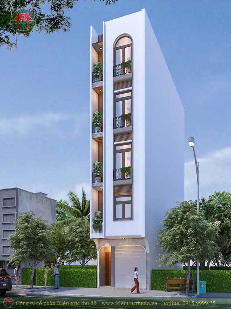Mẫu thiết kế chung cư mini hiện đại 23