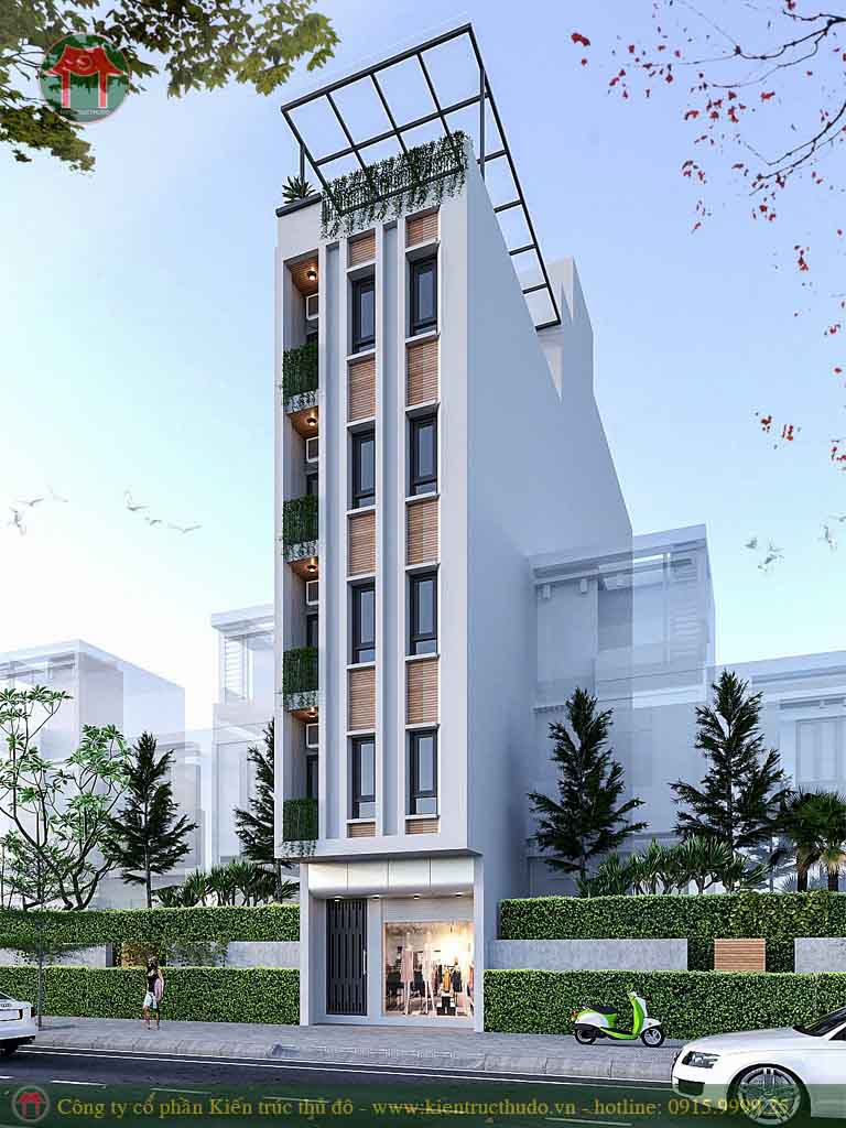 Mẫu thiết kế chung cư mini hiện đại 27