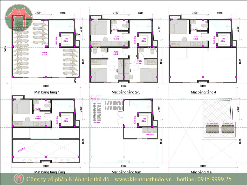 Mẫu thiết kế chung cư mini hiện đại 28