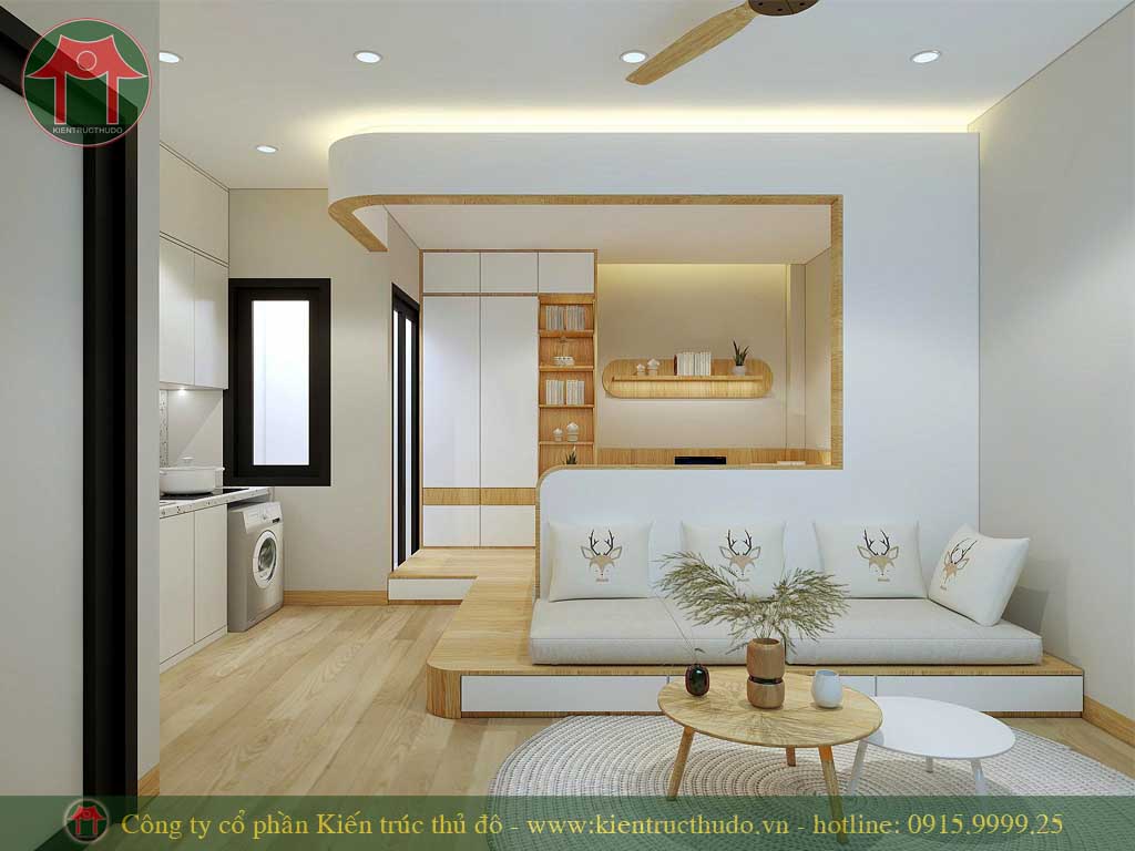 Mẫu thiết kế chung cư mini hiện đại 39