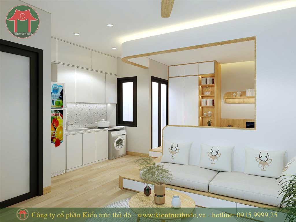 Mẫu thiết kế chung cư mini hiện đại 37