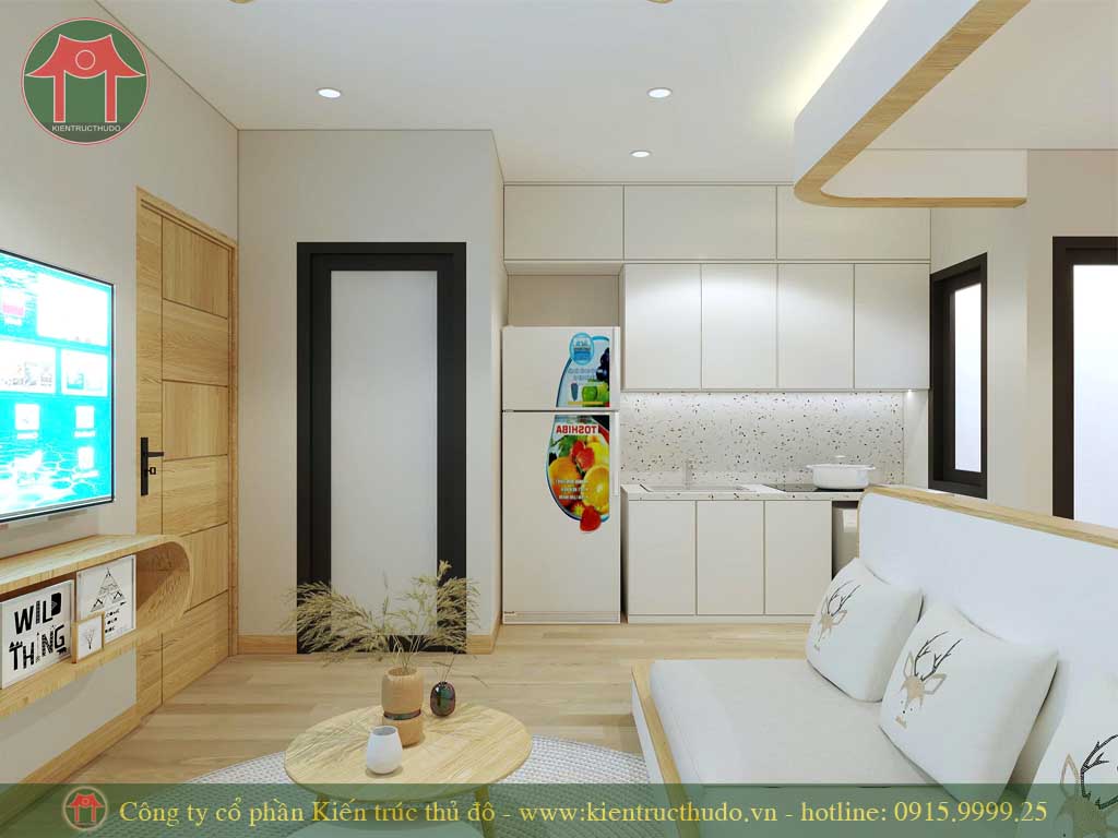 Mẫu thiết kế chung cư mini hiện đại 40