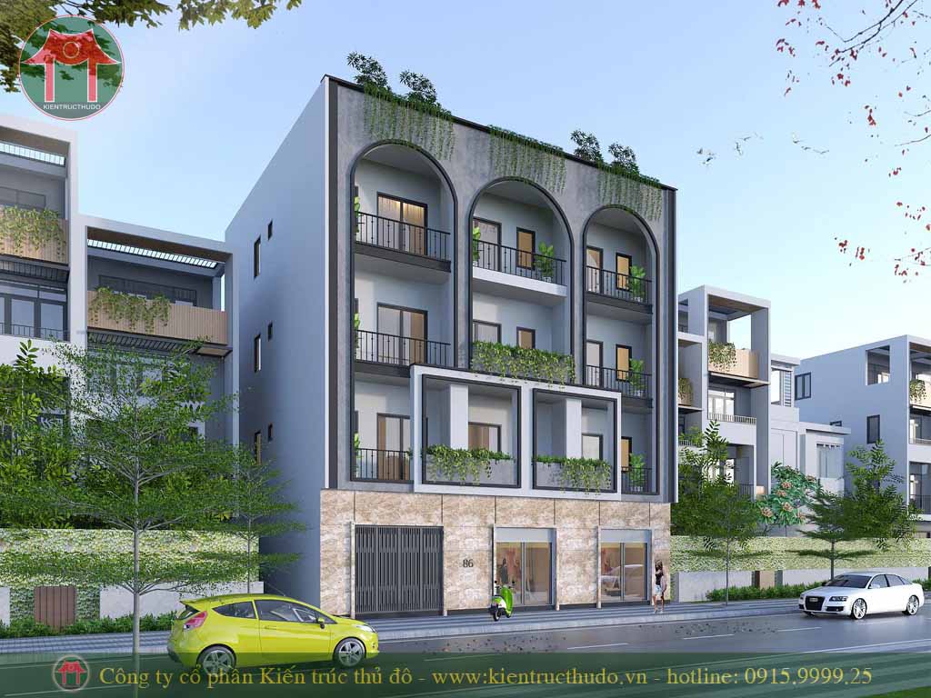 Thiết kế chung cư mini nhà Anh Vũ tại Hà Nội 1