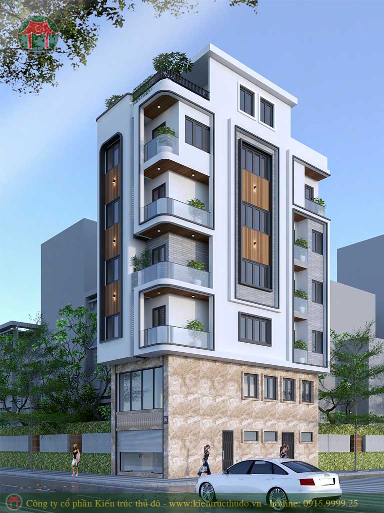 Thiết kế chung cư mini tại Đại Mỗ 2