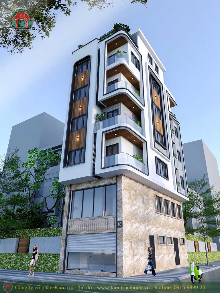Thiết kế chung cư mini tại Đại Mỗ 4