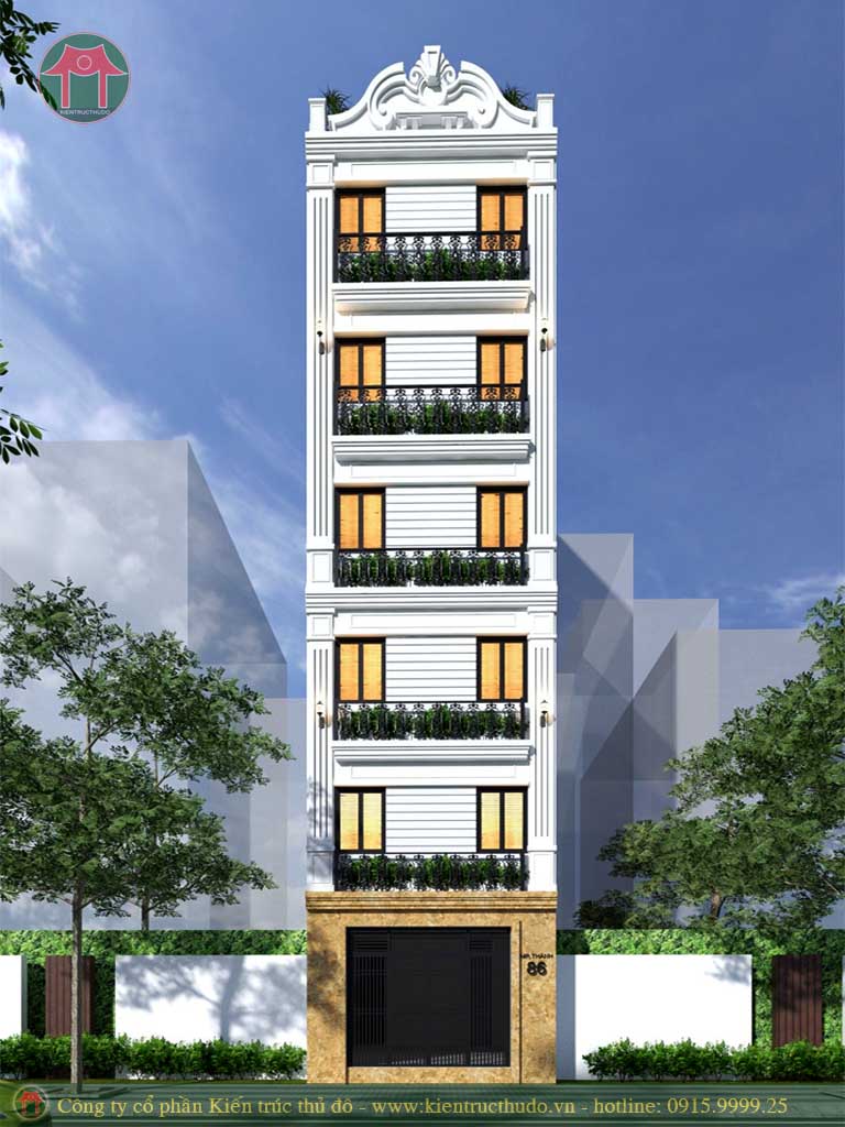Thiết kế chung cư mini tại Dương Nội 2