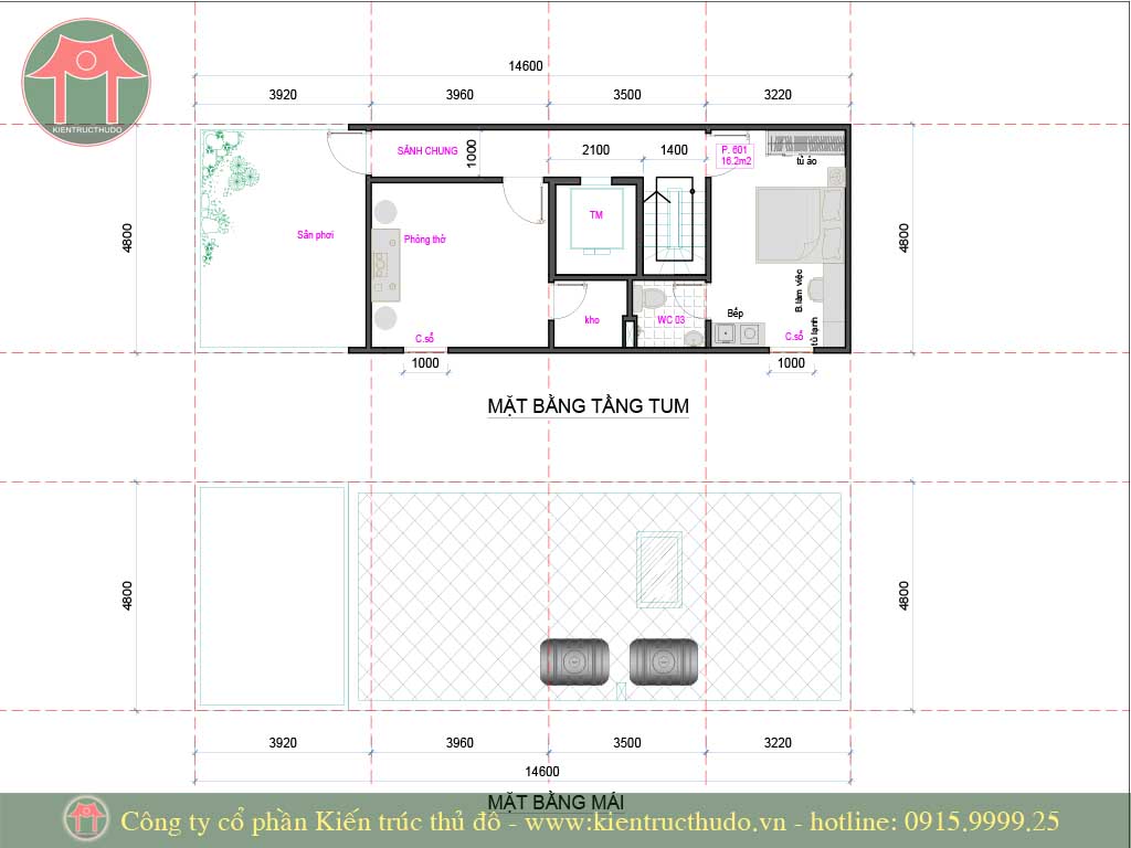 Thiết kế chung cư mini tại Dương Nội 6