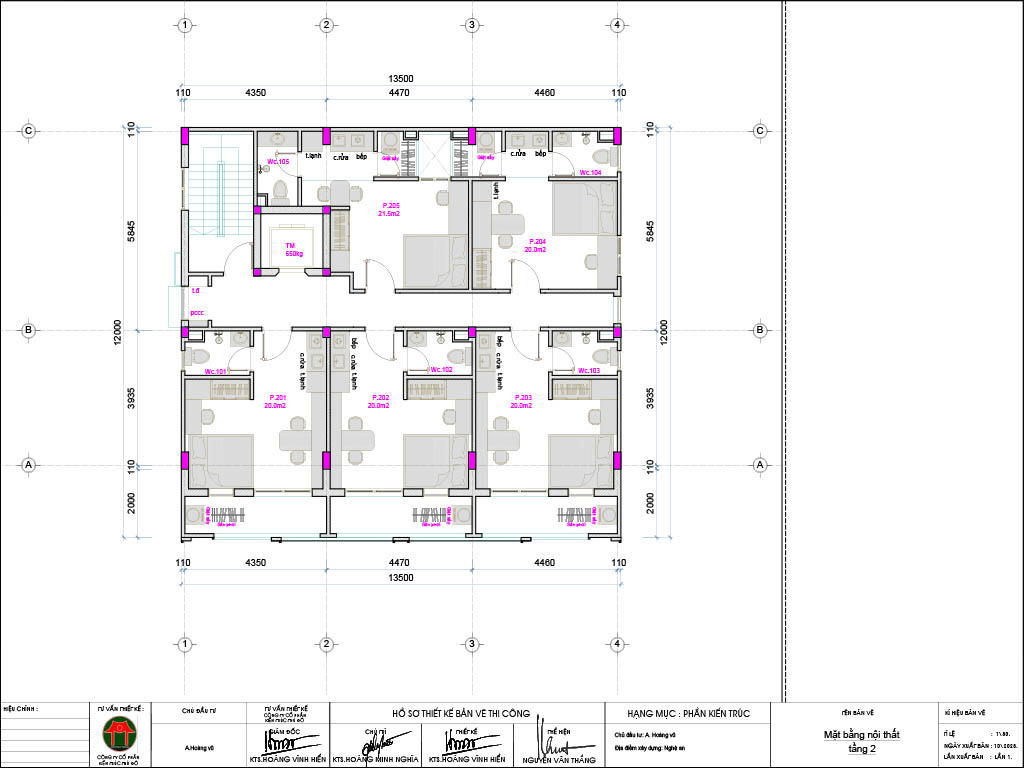 thiết kế chung cư mini tại Hà Nội 15