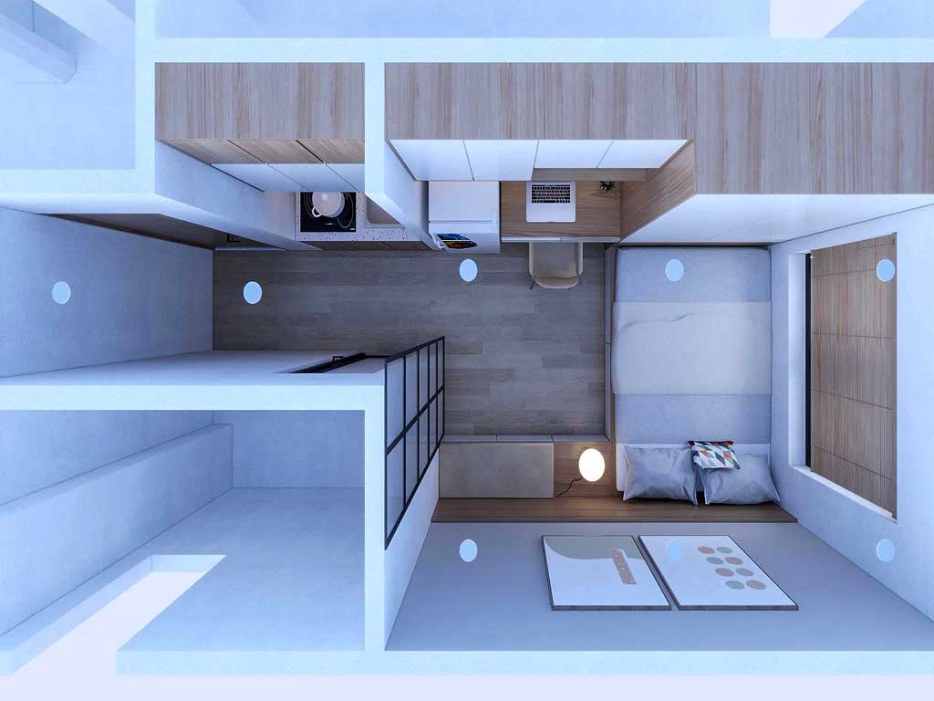 thiết kế chung cư mini tại Hoài Đức 05