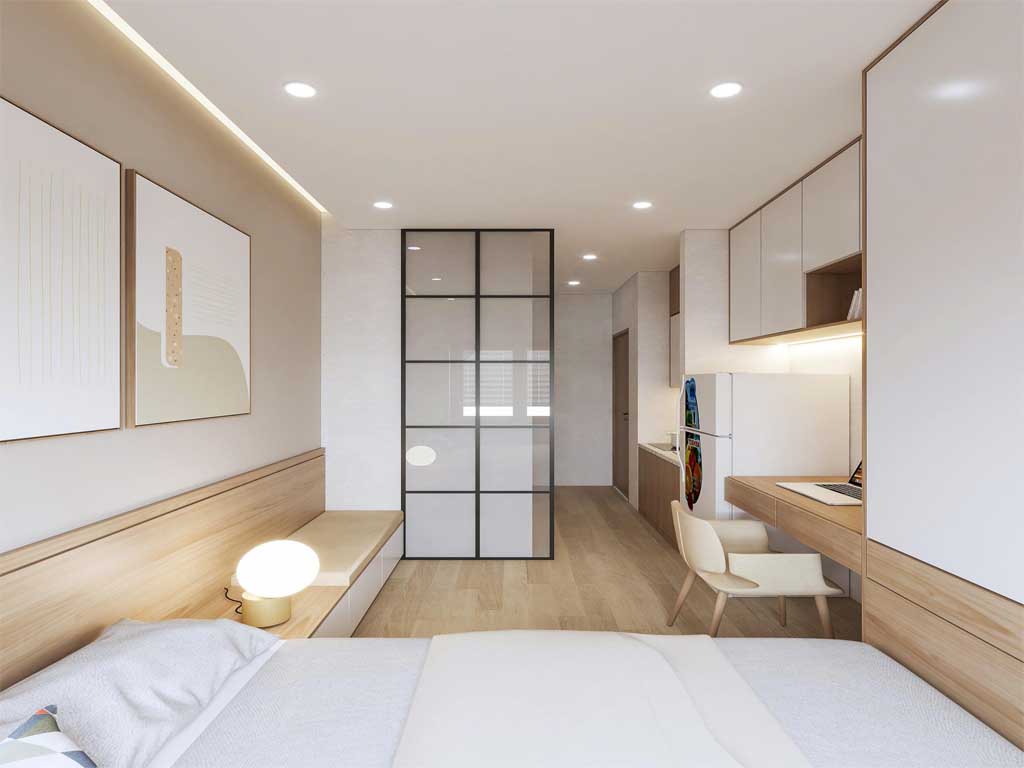 thiết kế chung cư mini tại Hoài Đức 07