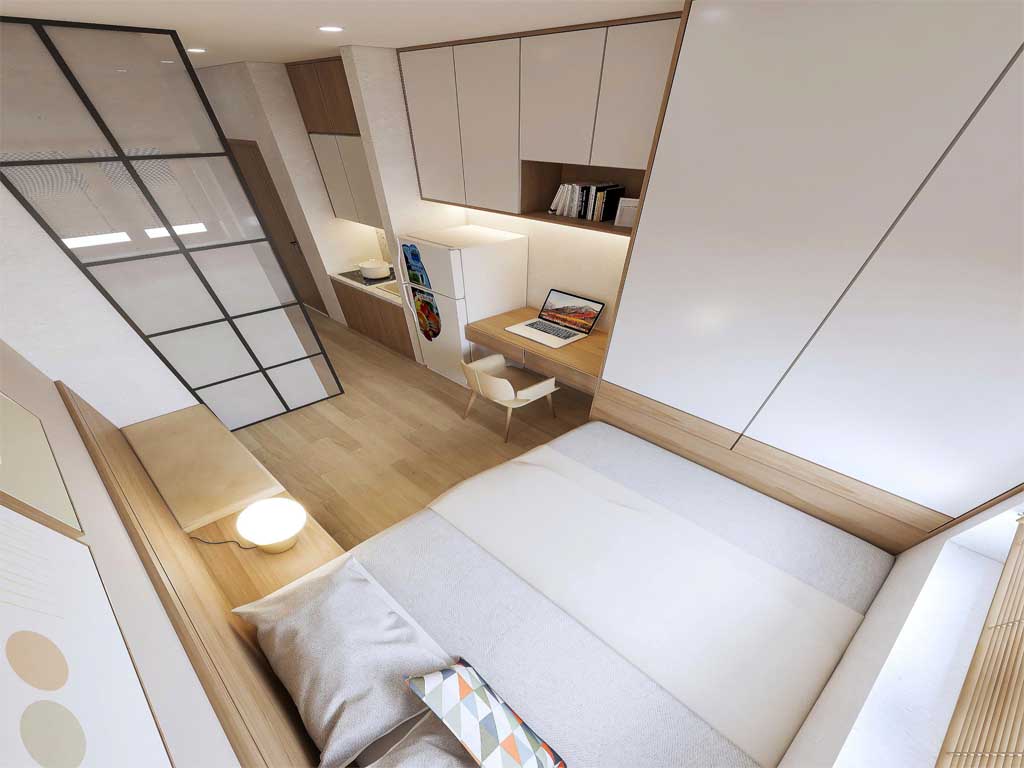 thiết kế chung cư mini tại Hoài Đức 09