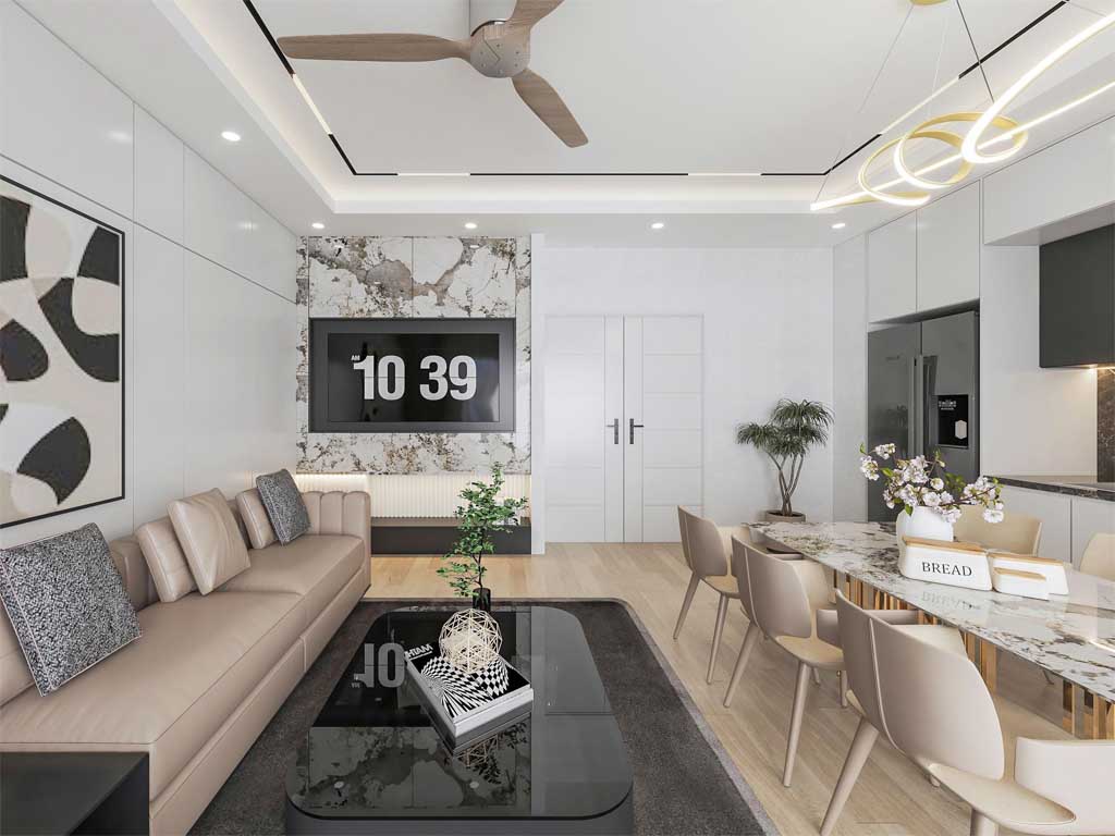 thiết kế chung cư mini tại Hoài Đức 15
