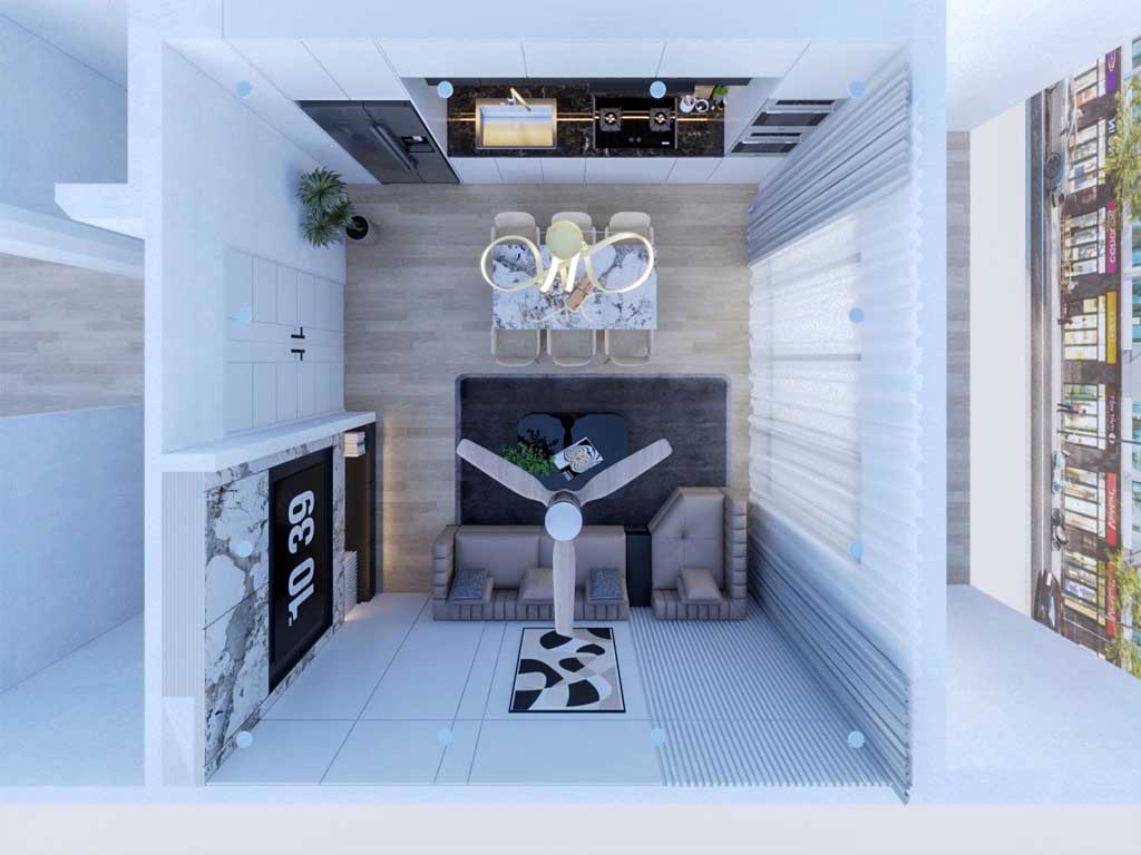 thiết kế chung cư mini tại Hoài Đức 18