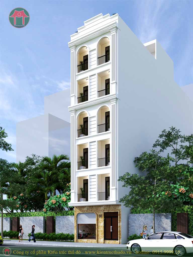 Thiết kế chung cư mini tại La Khê 1