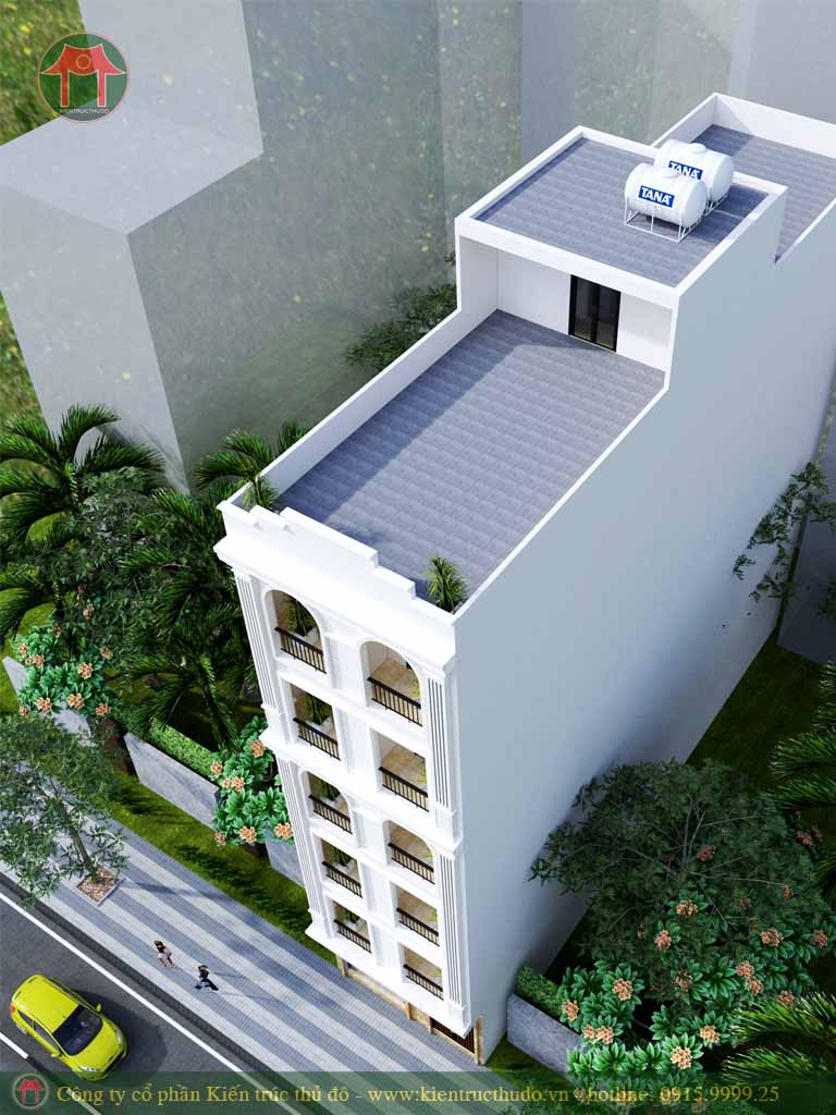 Thiết kế chung cư mini tại La Khê 4