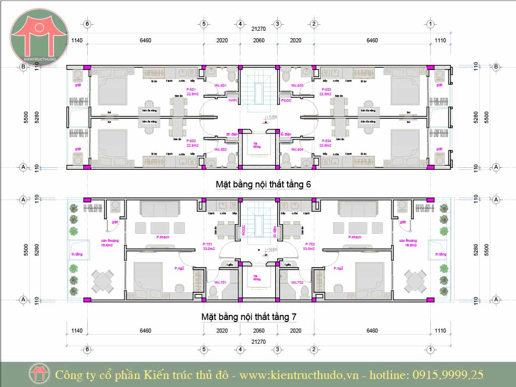 Thiết kế chung cư mini tại La Khê 7