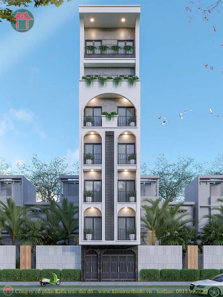 Phối cảnh chung cư mini tại Mỹ Đình