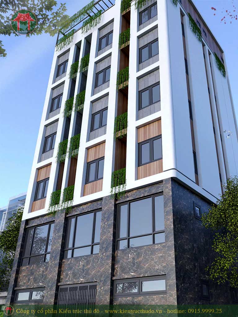 Thiết kế chung cư mini tại Tây Mỗ 3