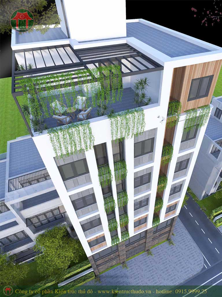 Thiết kế chung cư mini tại Tây Mỗ 4