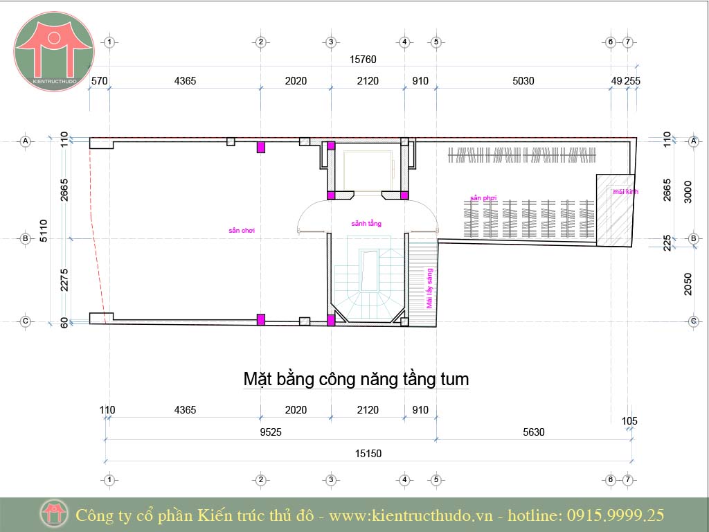Thiết kế chung cư mini tại Yên Hòa 10
