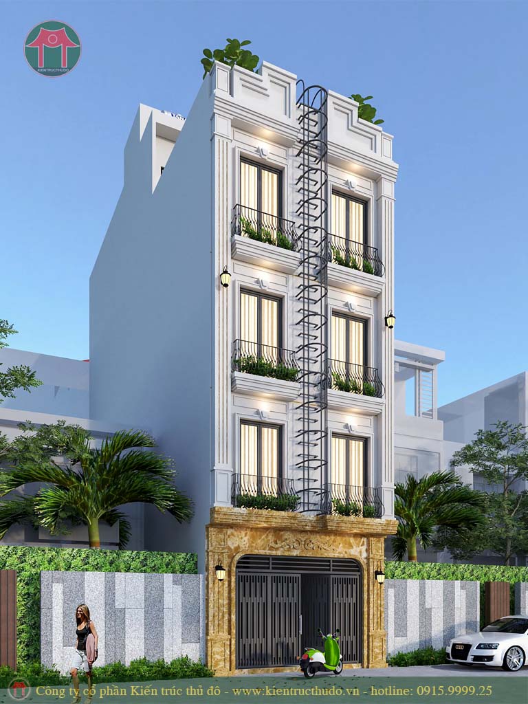 Thiết kế chung cư mini tại Yên Hòa 2