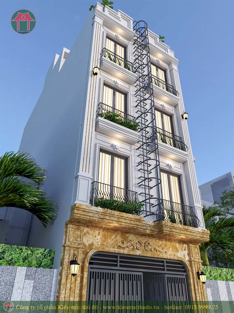 Thiết kế chung cư mini tại Yên Hòa 4