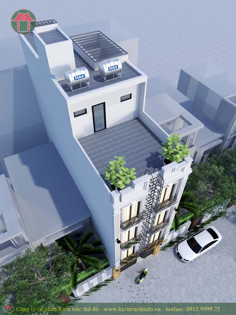 Thiết kế chung cư mini tại Yên Hòa 5