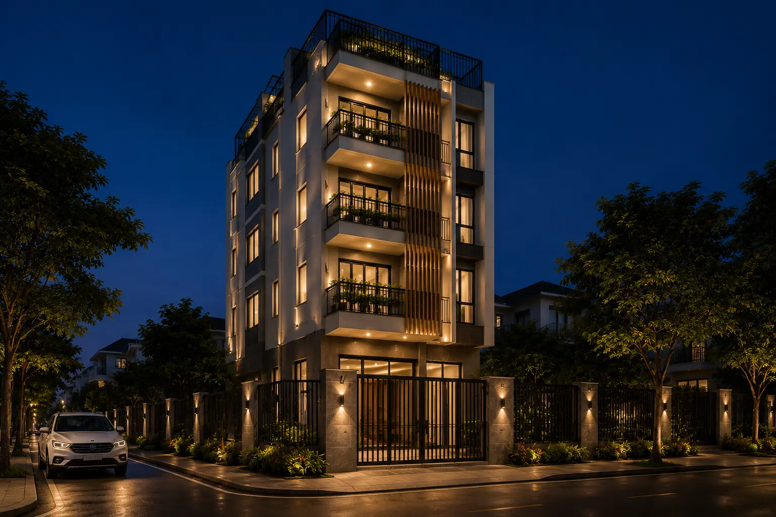 Thiết kế nhà trọ cho thuê tai mỹ đình 04