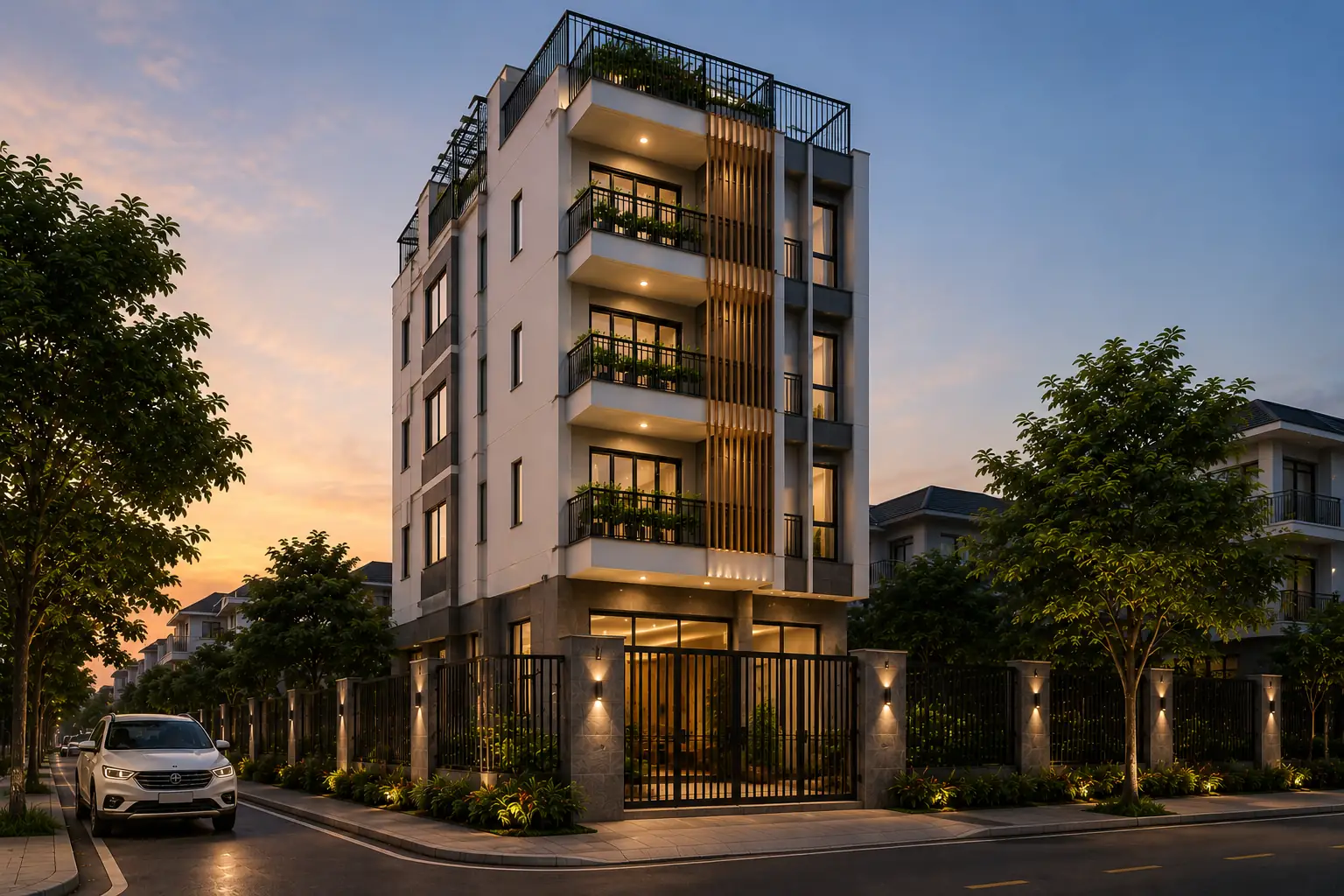 Thiết kế nhà trọ cho thuê tai mỹ đình 05