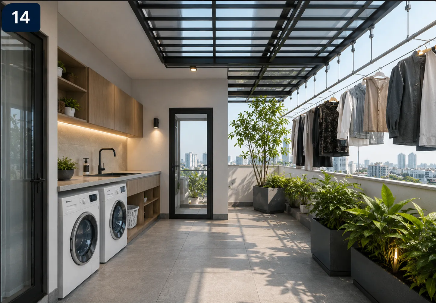 Thiết kế nhà trọ cho thuê tai mỹ đình 14