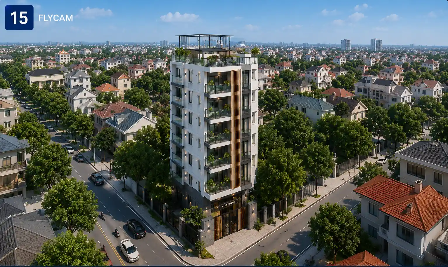 Thiết kế nhà trọ cho thuê tai mỹ đình 15