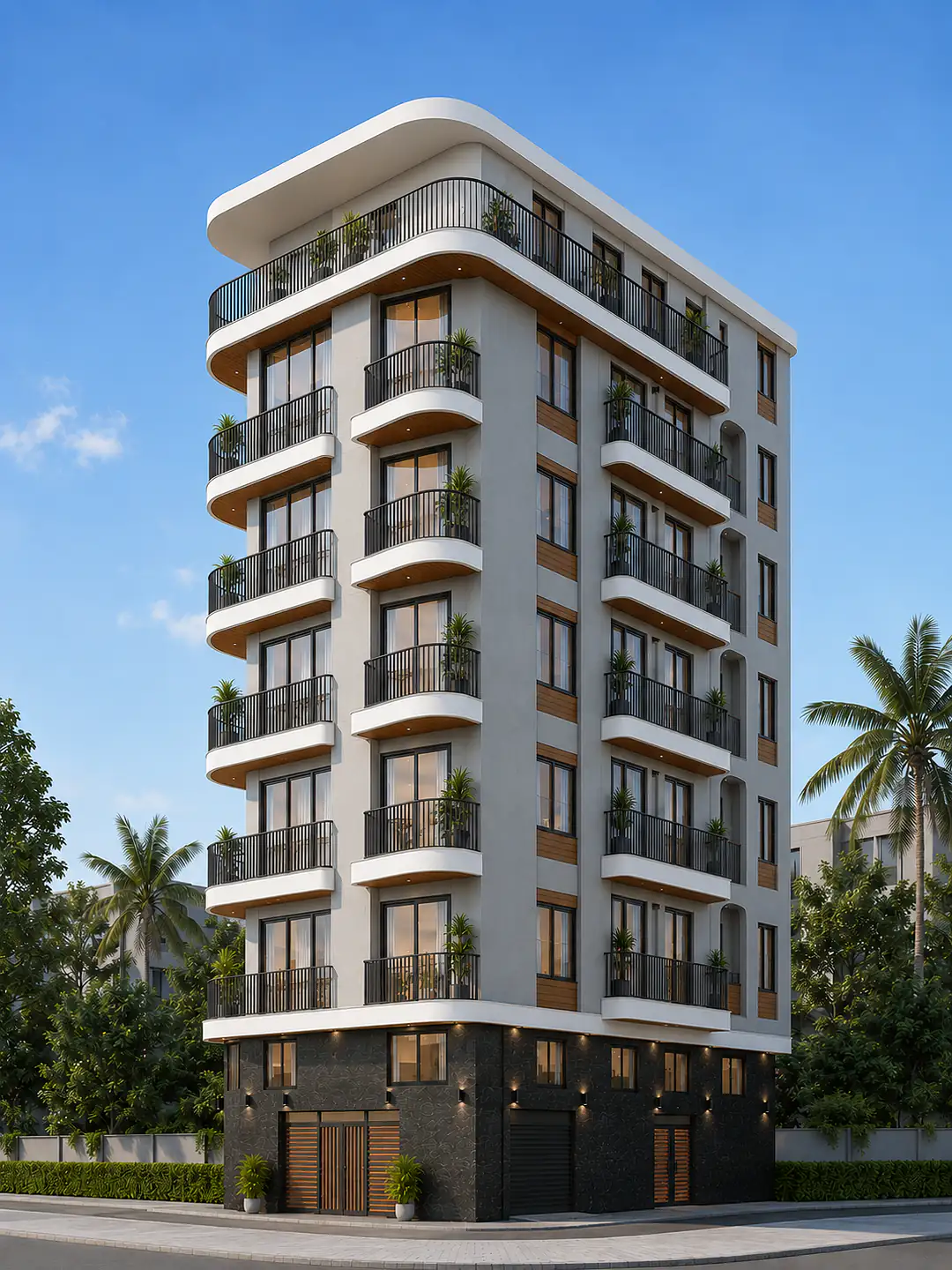 Thiết kế nhà trọ cho thuê tại Tây Tựu 01