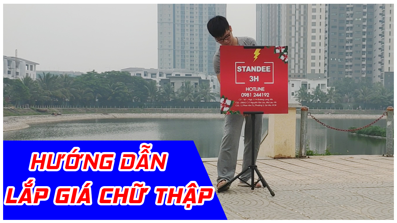 Cách Lắp Standee Chữ Thập, Giá Chữ Thập