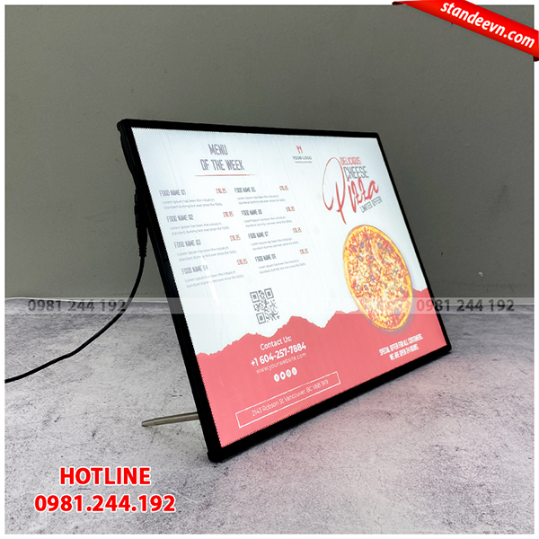 bảng led menu