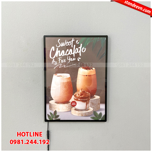 bảng menu đèn led