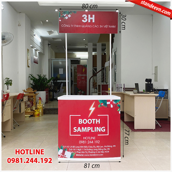 booth sampling