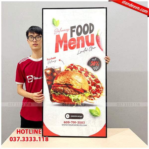 hộp đèn siêu mỏng hà nội