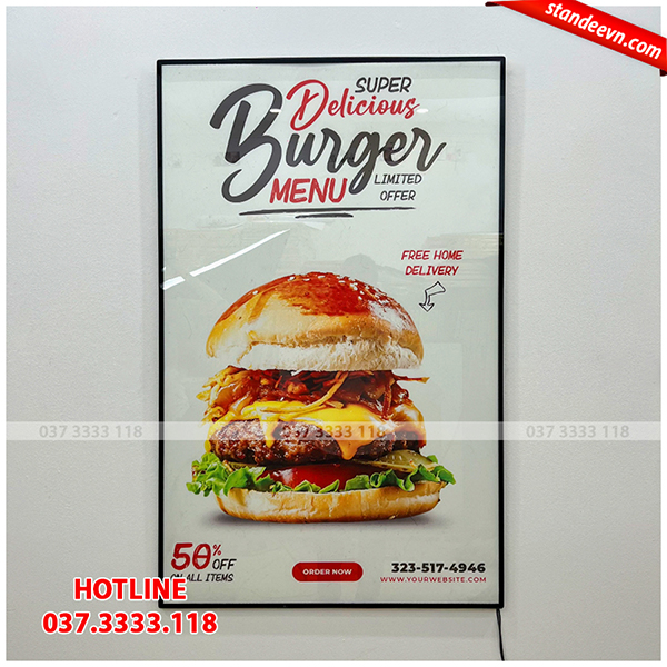 hộp đèn led siêu mỏng