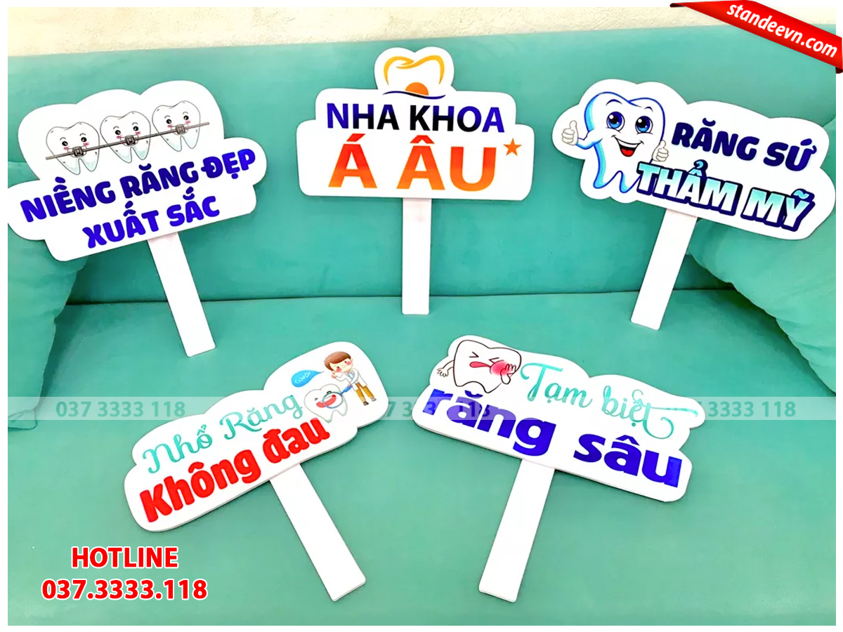 kích thước hashtag cầm tay