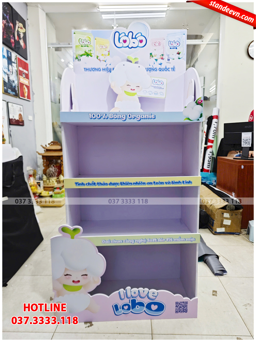 kệ fomex trưng bày