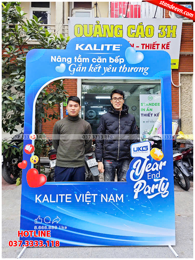 khung chụp ảnh check in