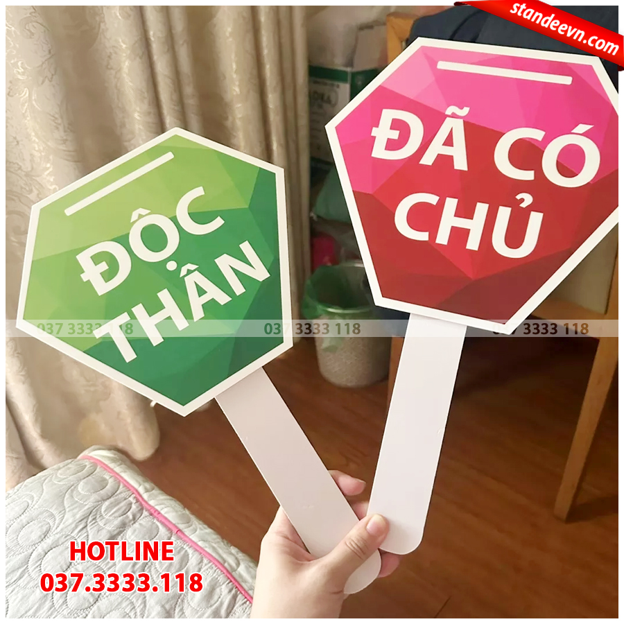 in hashtag cầm tay